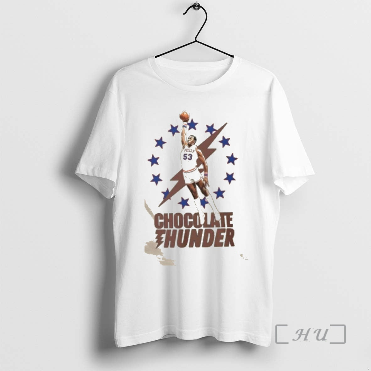 Officials Philadelphia 76ers Chocolate Thunder T-Shirts, Hoodie, Sweatshirt | PopFlextees.com