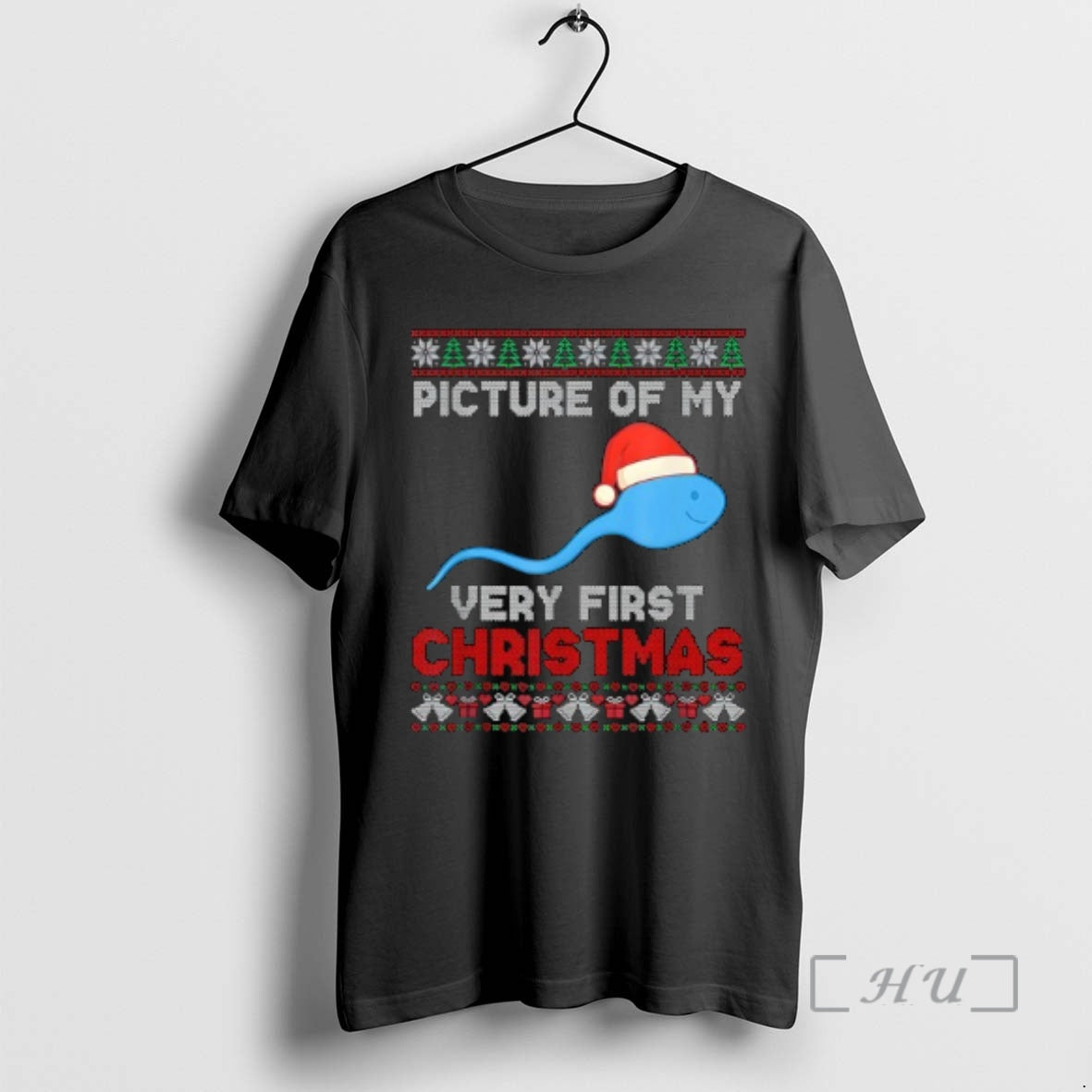 Officials Picture Of My Very First Christmas Joke Funny Xmas T-Shirts, Hoodie, Sweatshirt | PopFlextees.com