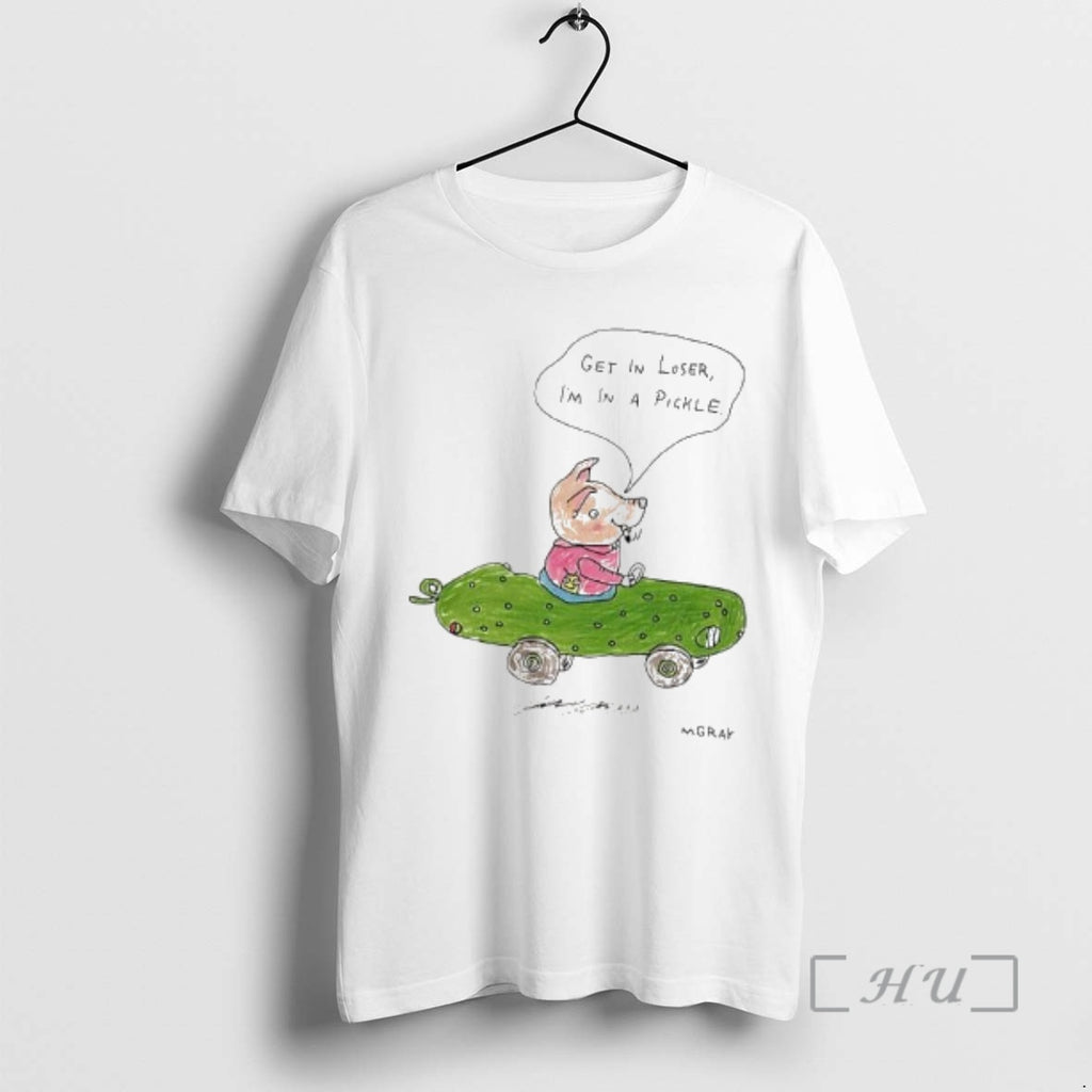 Officials Pig Pickle Car Get In Loser Im In A Pickle Premium T Shirts Sweater Hoodie, Sweatshirt | PopFlextees.com