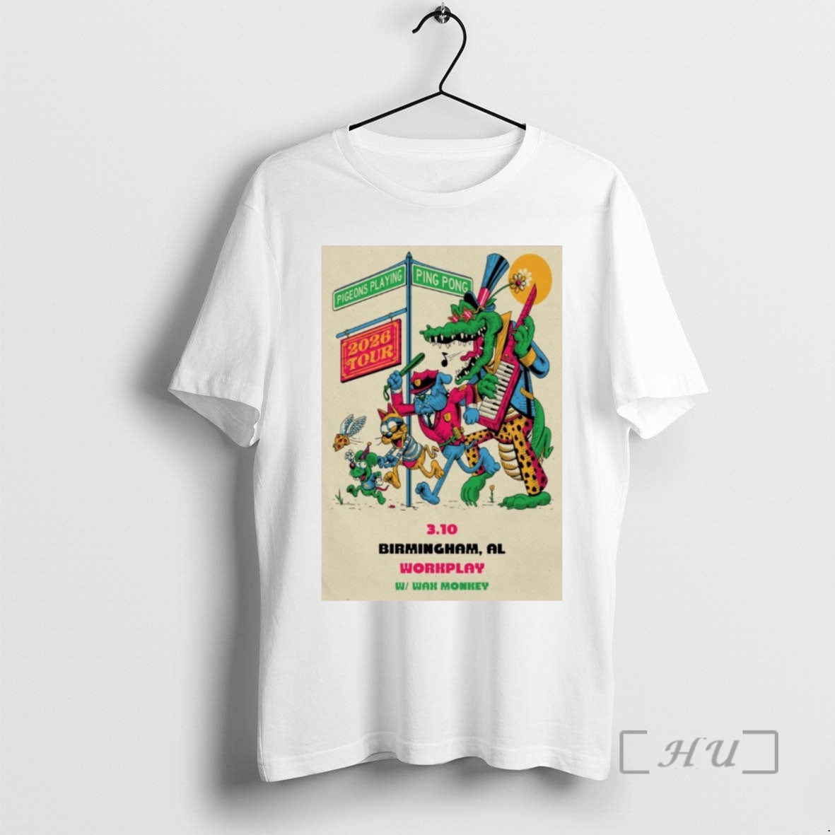 Officials Pigeons Playing Ping Pong Birmingham Al March 10 2026 T-Shirts, Hoodie, Sweatshirt | PopFlextees.com