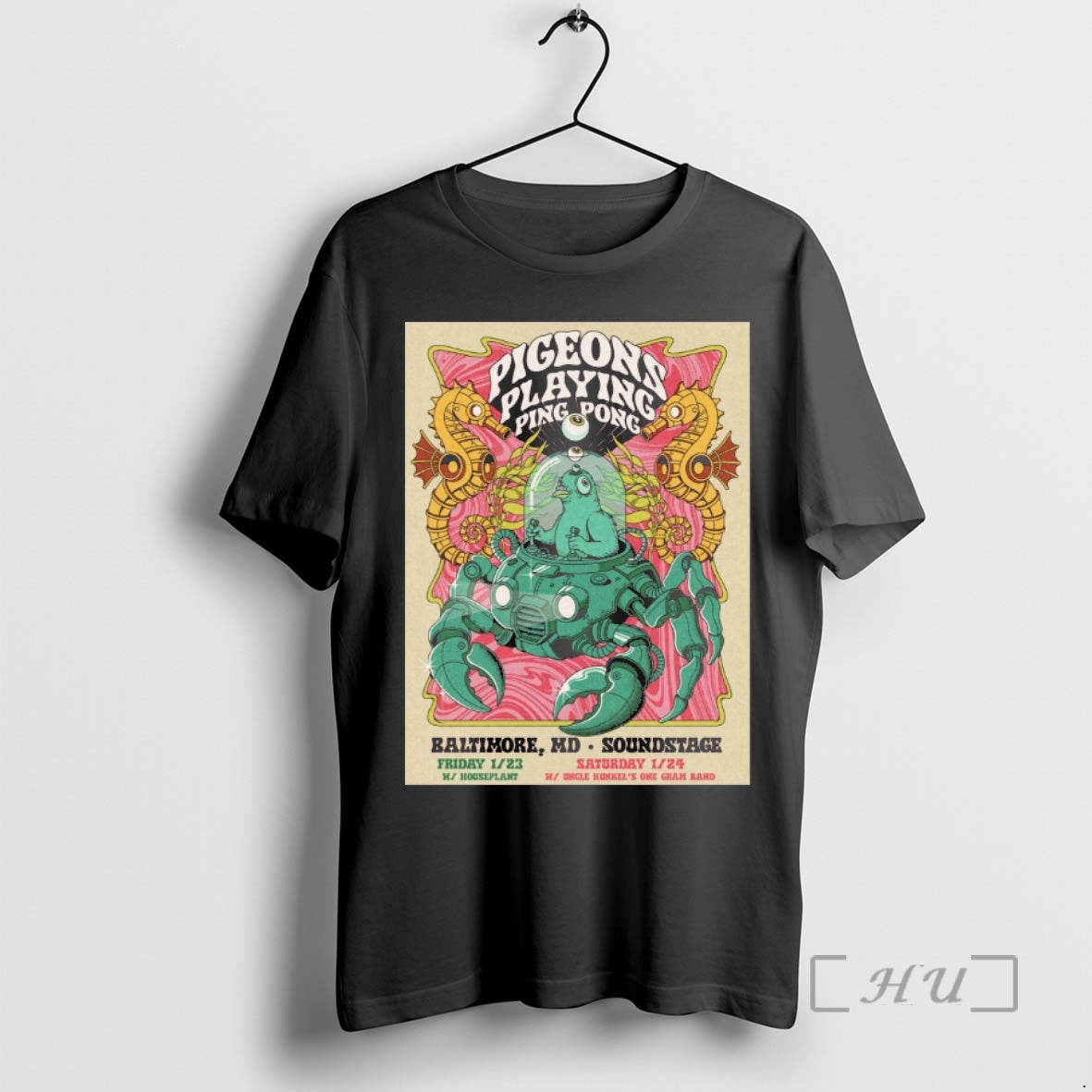 Officials Pigeons Playing Ping Pong Jan 23 24 2026 Baltimore Soundstage Baltimore Md T-Shirts, Hoodie, Sweatshirt