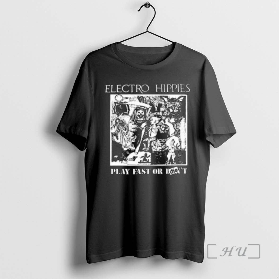 Officials Piled Flesh Electro Hippies Circle Black T-Shirts, Hoodie, Sweatshirt | PopFlextees.com