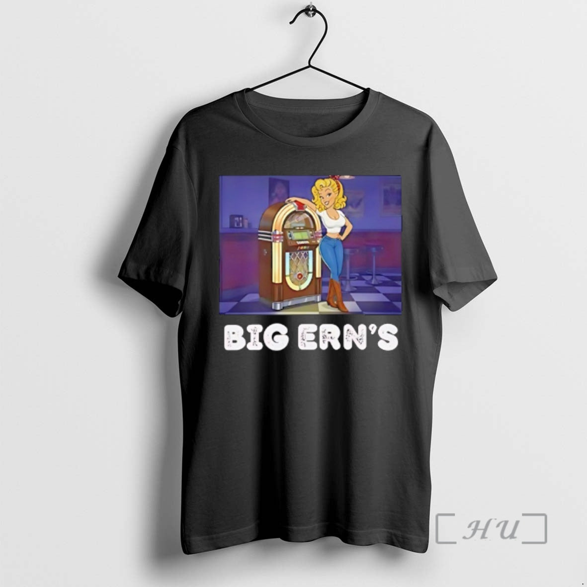 Officials Pin Up Girl Dive Bar Big Erns T-Shirts, Hoodie, Sweatshirt | PopFlextees.com