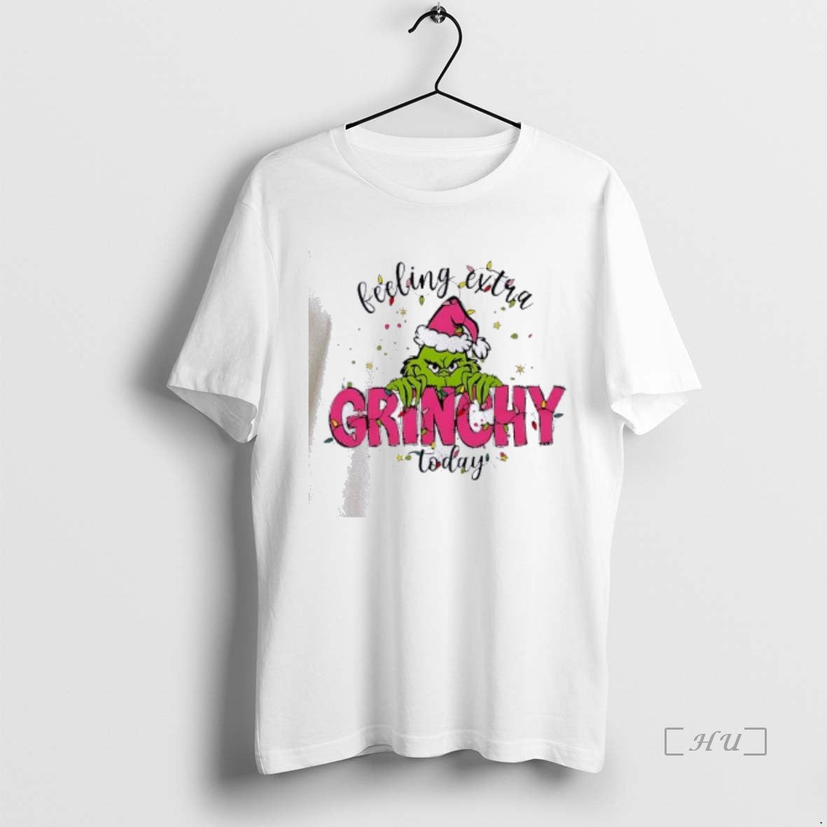 Officials Pink Feeling Extra Grinchy Today T-Shirts, Hoodie, Sweatshirt | PopFlextees.com