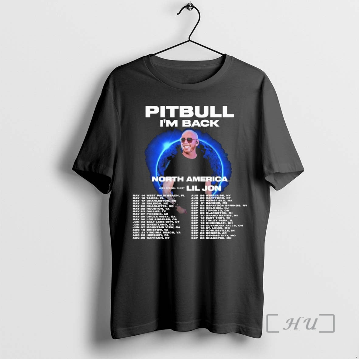Officials Pitbull Im Back North America Tour 2026 T-Shirts, Hoodie, Sweatshirt | PopFlextees.com