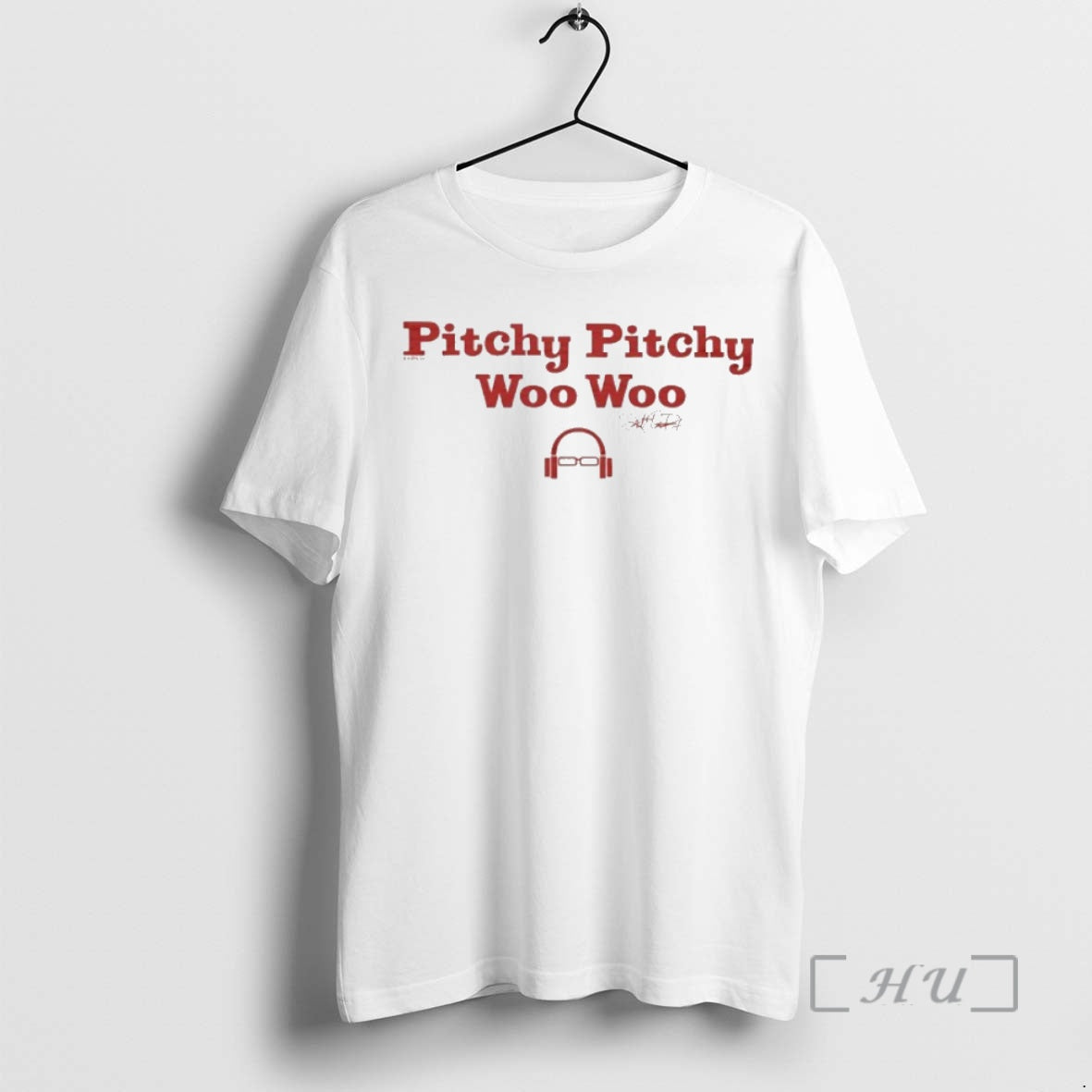 Officials Pitchy Pitchy Woo Woo Scott Van Pelt Signature T-Shirts, Hoodie, Sweatshirt | PopFlextees.com