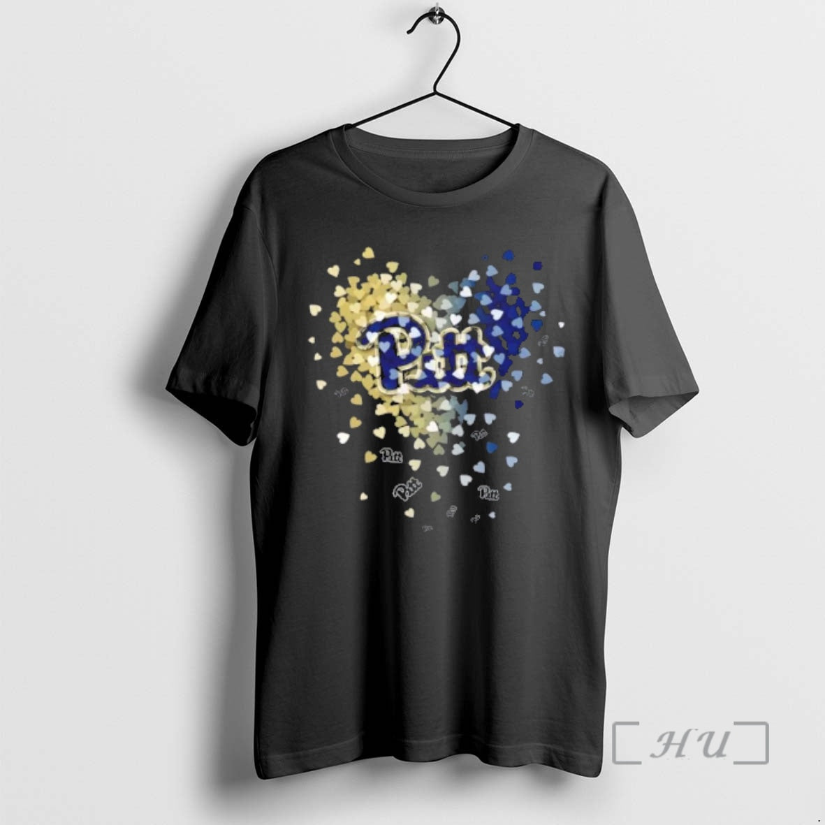 Officials Pittsburgh Panthers Football Fans Hearts And Soul T-Shirts, Hoodie, Sweatshirt | PopFlextees.com