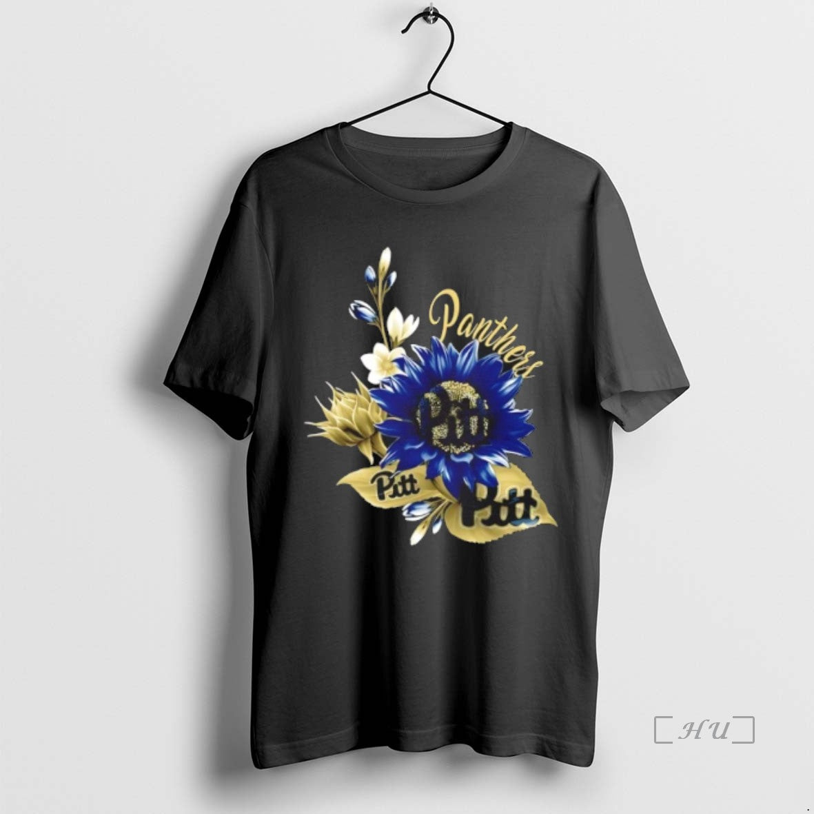 Officials Pittsburgh Panthers Football X Sunflower Floral T-Shirts, Hoodie, Sweatshirt | PopFlextees.com
