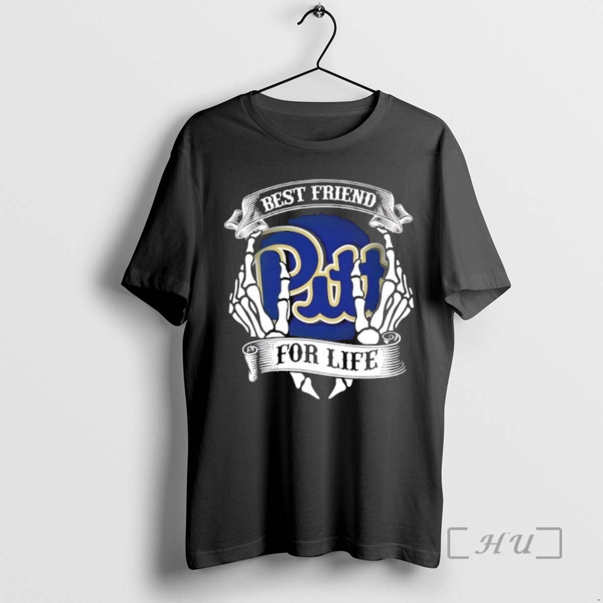 Officials Pittsburgh Panthers Best Friend For Life Hands Bones T-Shirts, Hoodie, Sweatshirt | PopFlextees.com