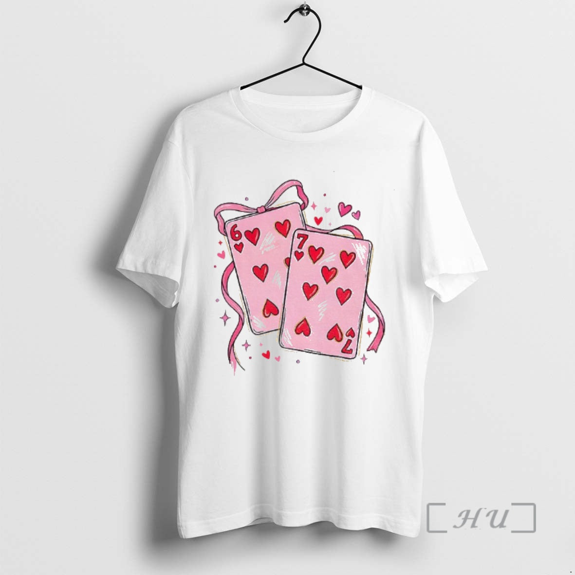 Officials Playing Cards Valentine 6 7 T-Shirts, Hoodie, Sweatshirt | PopFlextees.com
