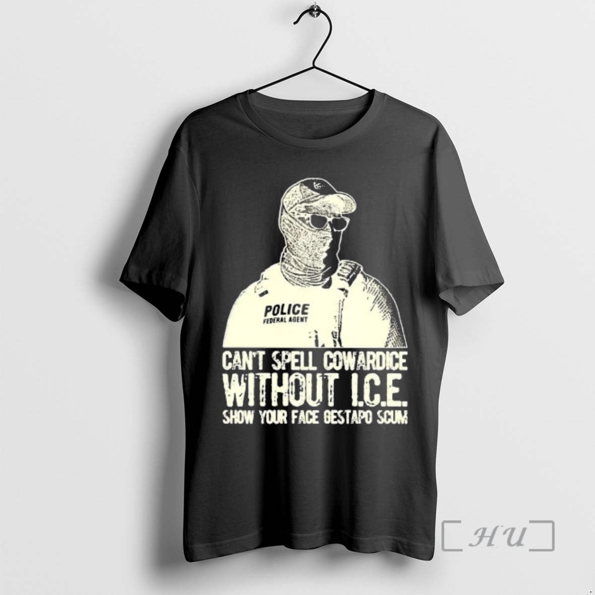Officials Police Cant Spell Cowardice Without I C T-Shirts, Hoodie, Sweatshirt | PopFlextees.com