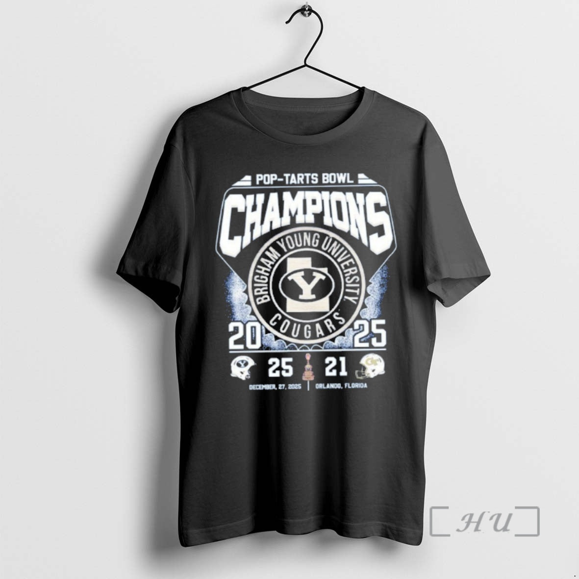 Officials Pop Tarts Bowl Champions Brigham Young University Cougars 2025 T-Shirts, Hoodie, Sweatshirt | PopFlextees.com