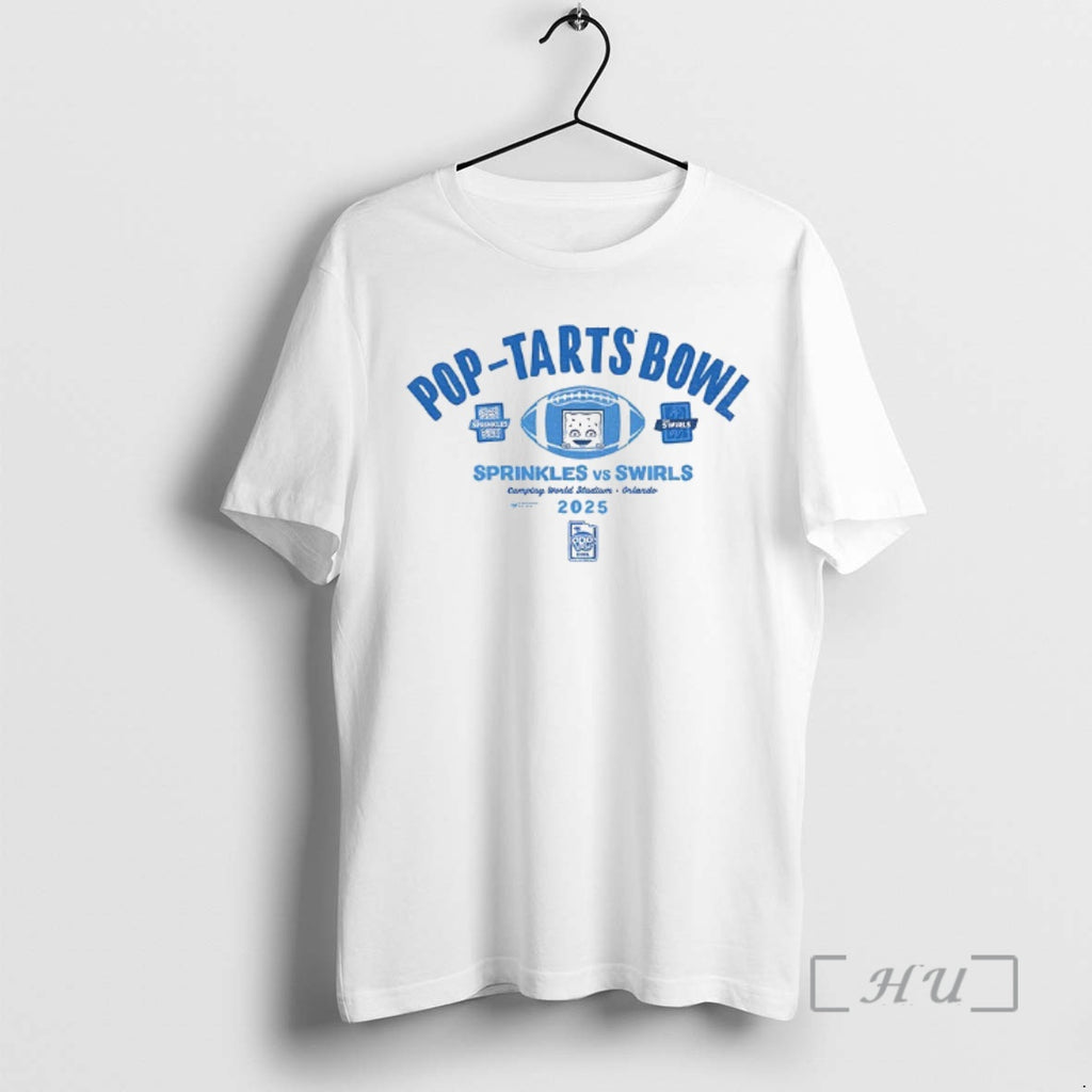 Officials Pop Tarts Bowl Sprinkles Vs Swirls Camping World Stadium Orlando 2025 Premium T Shirts Hoodie, Sweatshirt