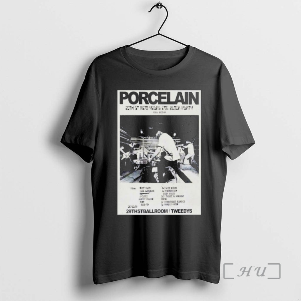 Officials Porcelain Nye In Austin Tx On Dec 31 2025 T-Shirts, Hoodie, Sweatshirt | PopFlextees.com