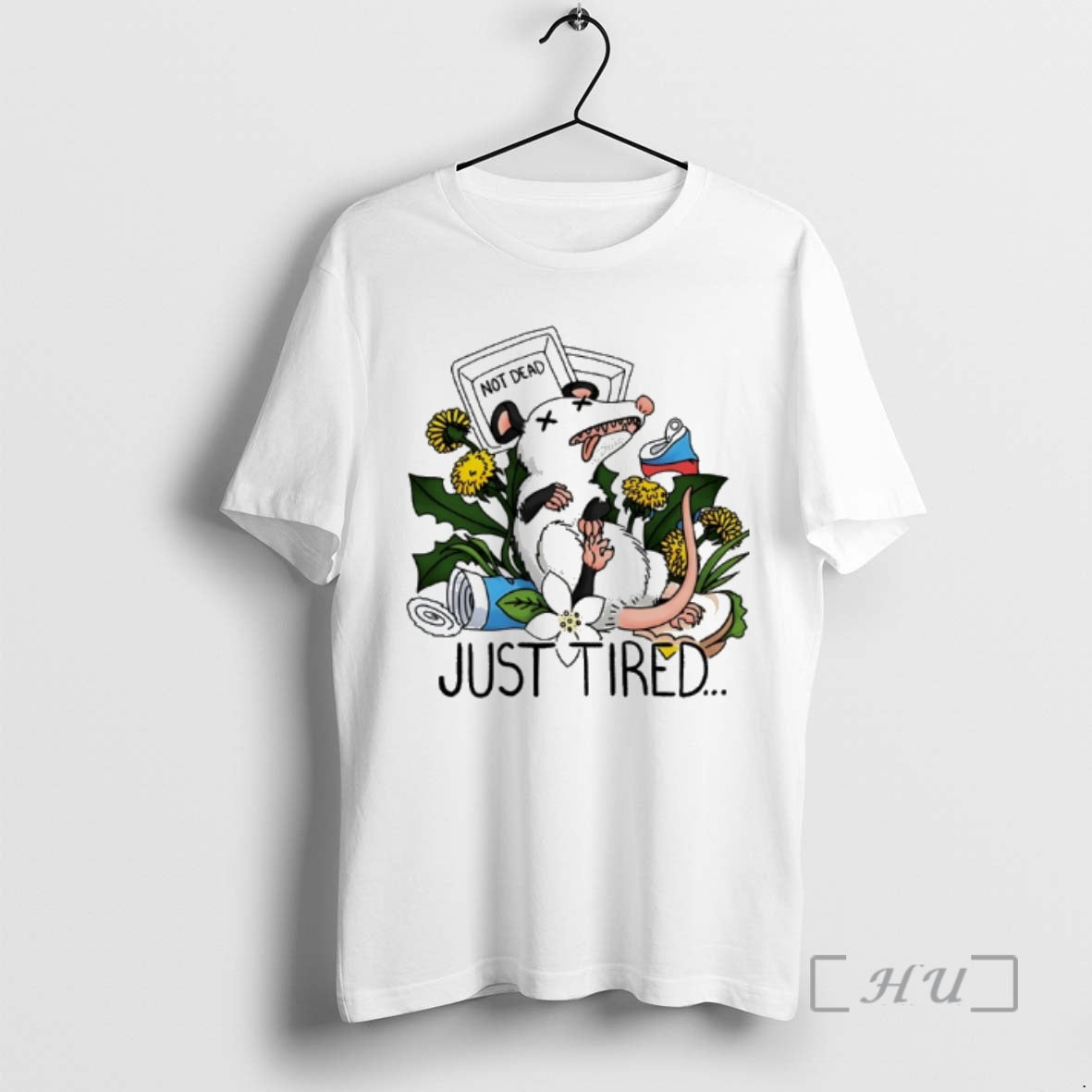 Officials Possum Not Dead Just Tired Meme T-Shirts, Hoodie, Sweatshirt | PopFlextees.com