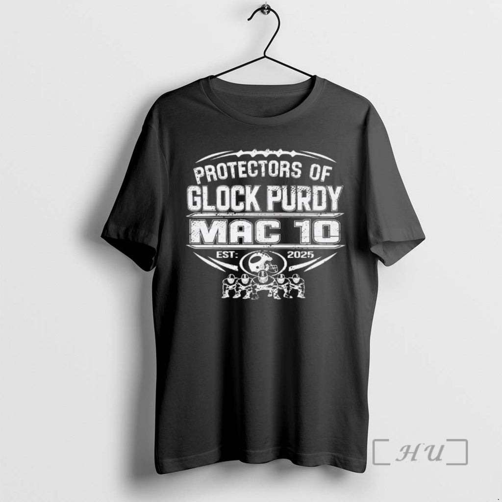 Officials Protectors Of Glock Purdy Mac 10 49ers Brock Purdy T-Shirts, Hoodie, Sweatshirt | PopFlextees.com