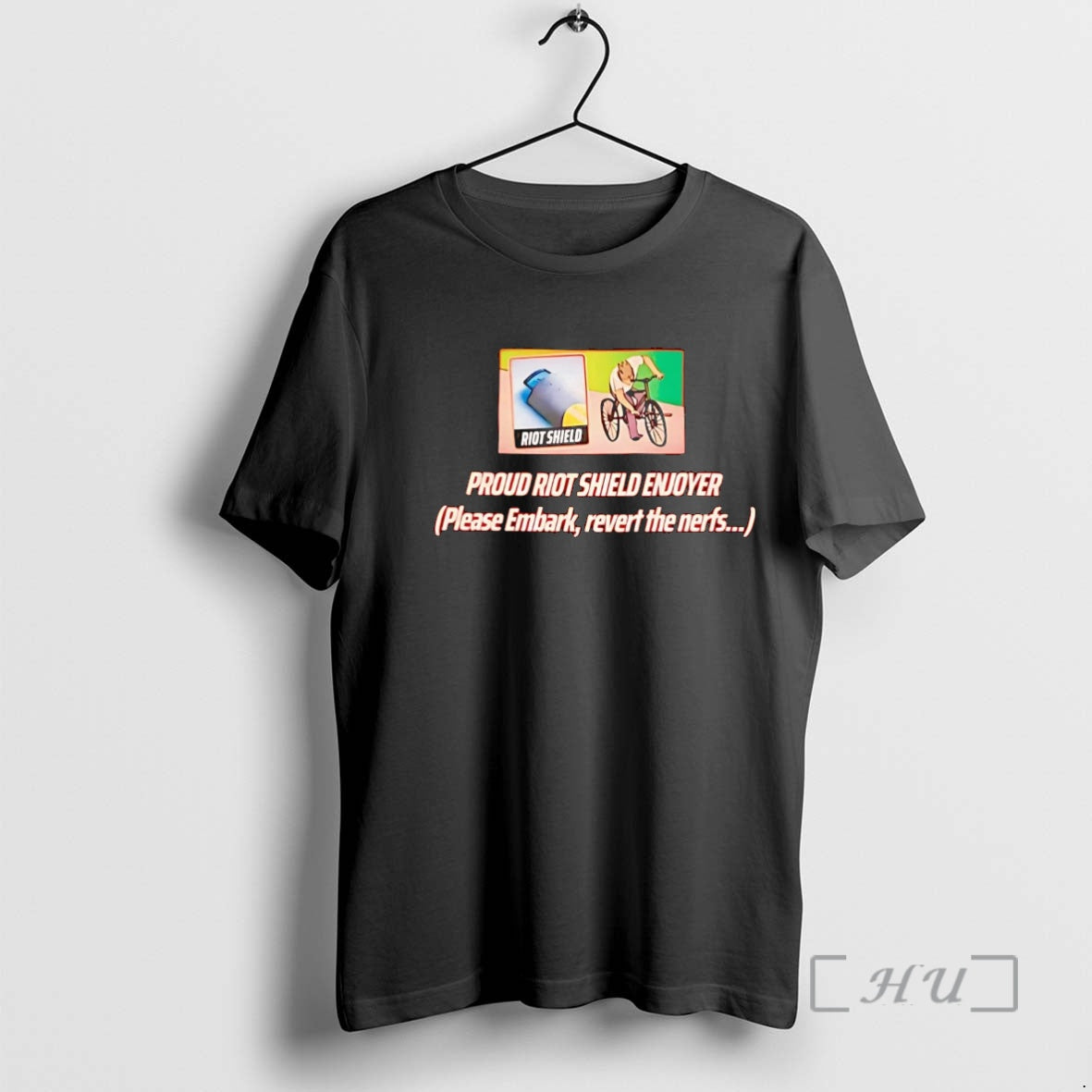 Officials Proud Riot Shield Enjoyer Please Embark Revert The Nerfs T-Shirts, Hoodie, Sweatshirt | PopFlextees.com