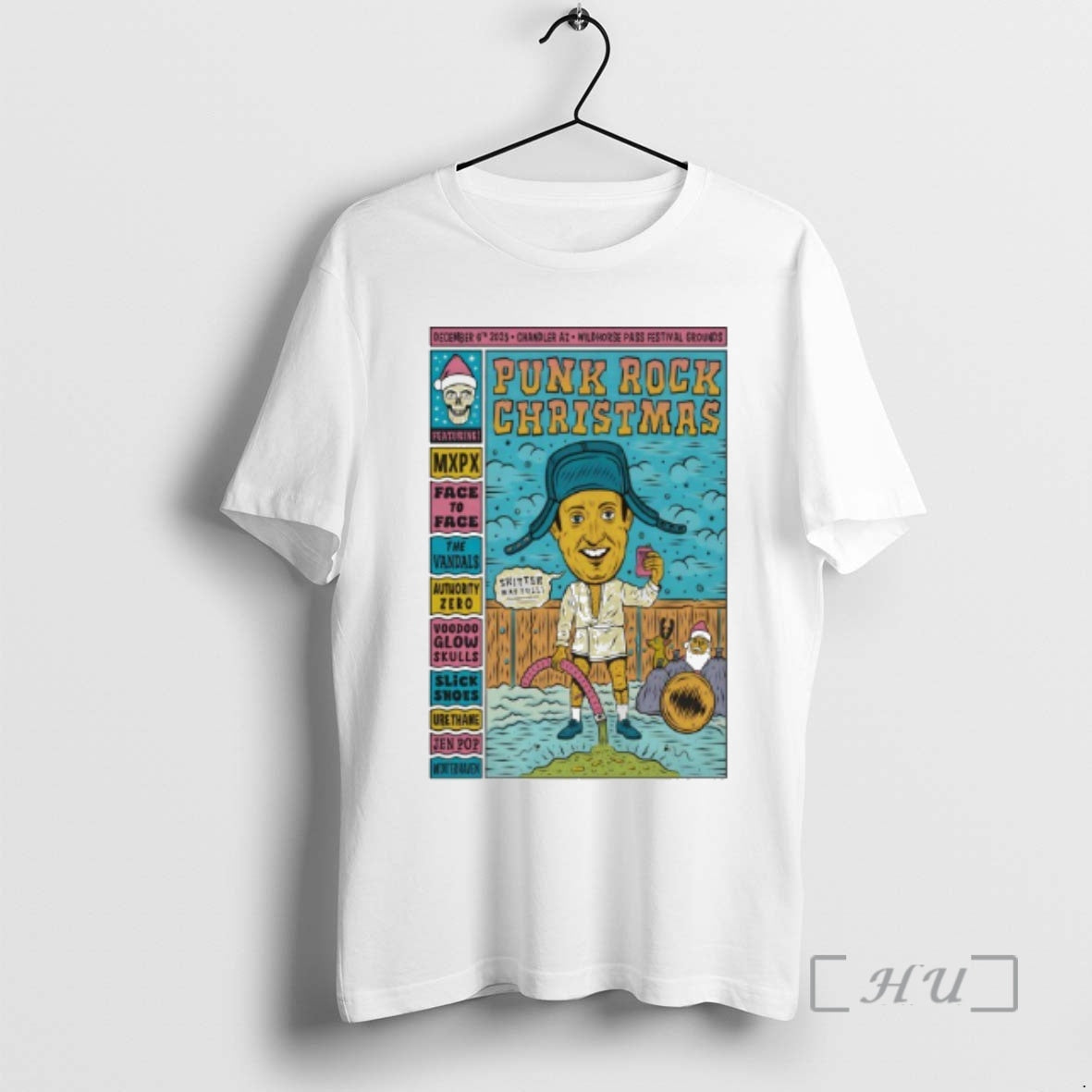 Officials Punk Rock Christmas Event Chandler On Dec 6 2025 T-Shirts, Hoodie, Sweatshirt | PopFlextees.com