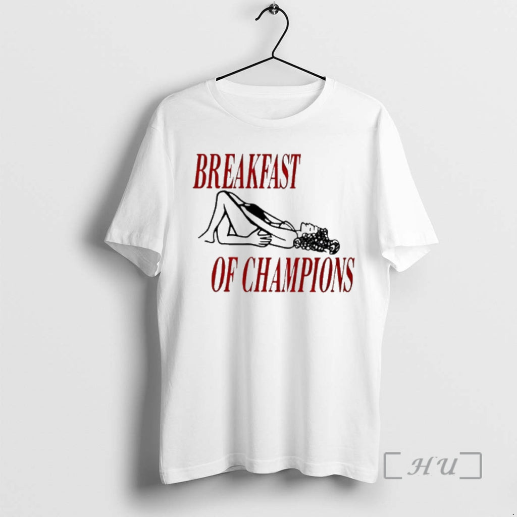Officials Pussy Breakfast Of Champions T-Shirts, Hoodie, Sweatshirt | PopFlextees.com