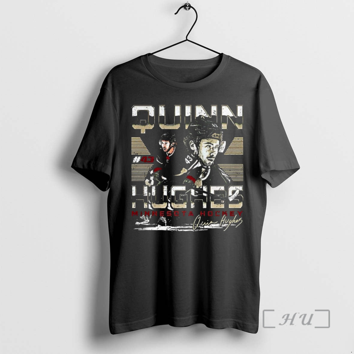 Officials Quinn Hughes Minnesota Wild Nhl Number 43 Dual Signature T-Shirts, Hoodie, Sweatshirt | PopFlextees.com