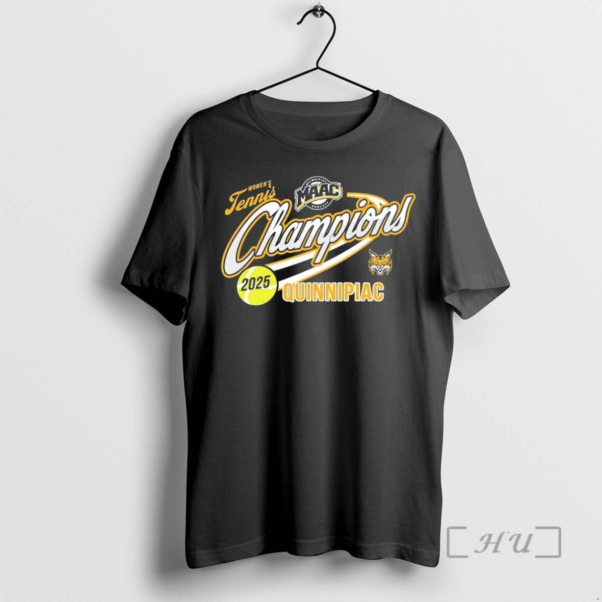 Officials Quinnipiac Bobcats Womens Tennis 2025 Maac Champions T-Shirts, Hoodie, Sweatshirt | PopFlextees.com