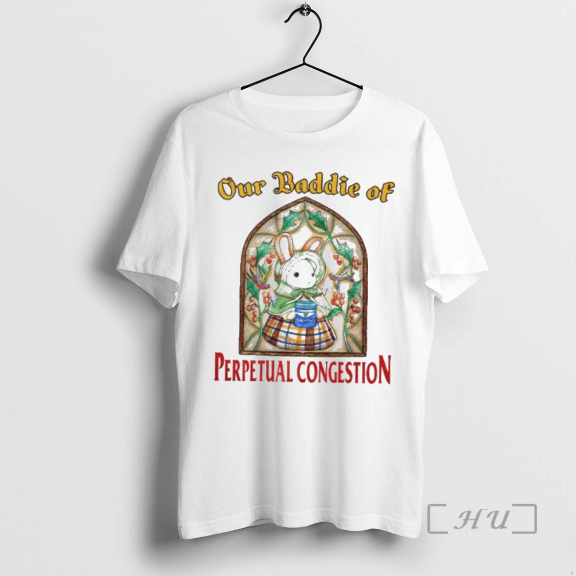 Officials Rabbit Our Baddie Of Perpetual Congestion T-Shirts, Hoodie, Sweatshirt | PopFlextees.com