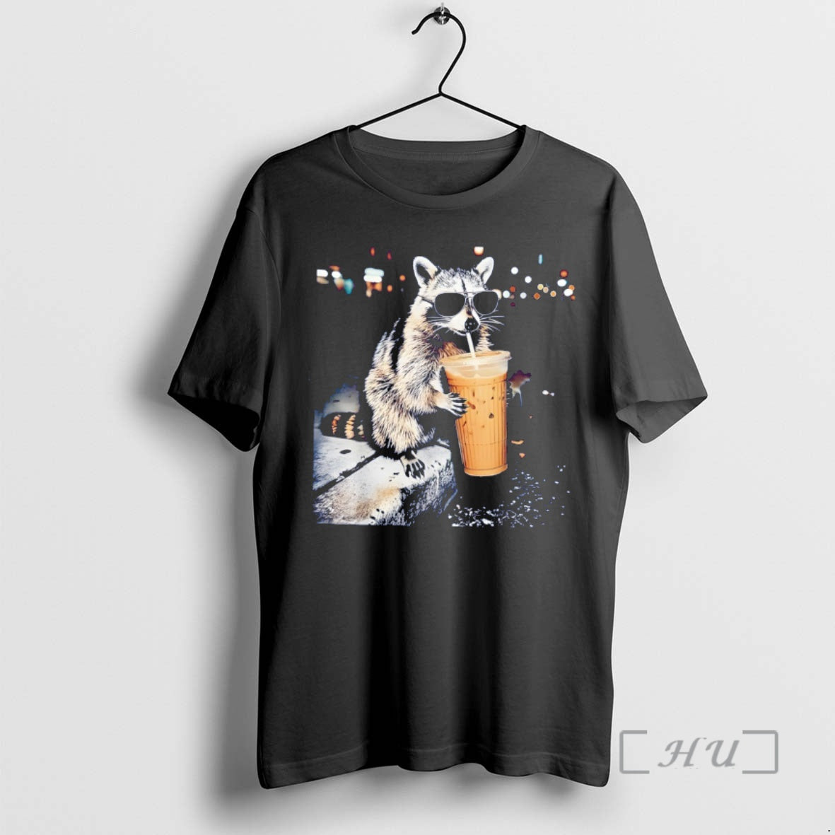 Officials Raccoon Drinking Iced Coffee Funny Animal Meme T-Shirts, Hoodie, Sweatshirt | PopFlextees.com