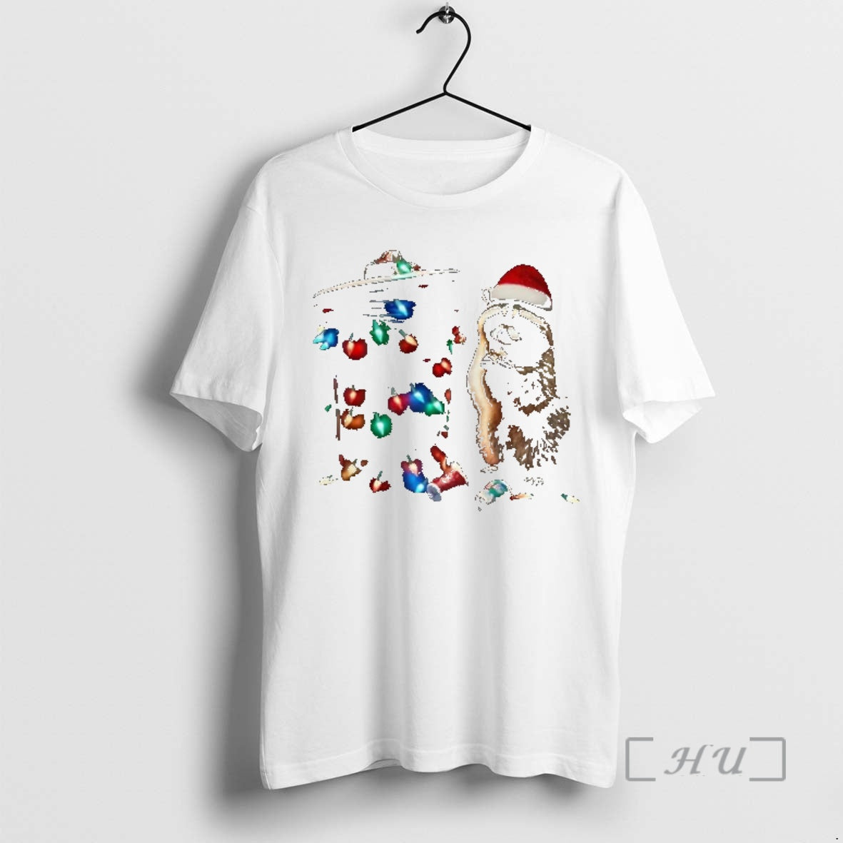 Officials Raccoon Santa Hat Trashy Christmas T-Shirts, Hoodie, Sweatshirt | PopFlextees.com