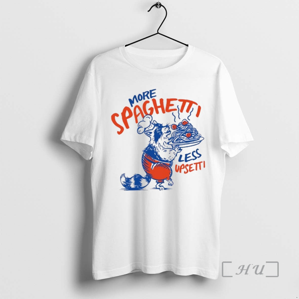 Officials Raccoon More Spaghetti Less Upsetti T-Shirts, Hoodie, Sweatshirt | PopFlextees.com