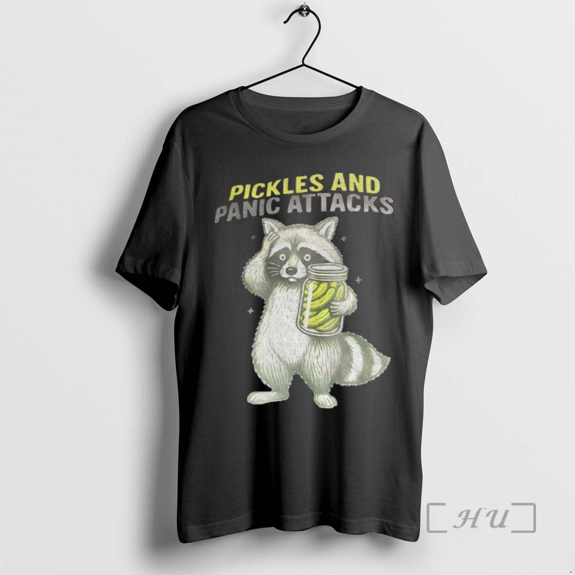 Officials Raccoon Pickles And Panic Attacks Vintage T-Shirts, Hoodie, Sweatshirt | PopFlextees.com