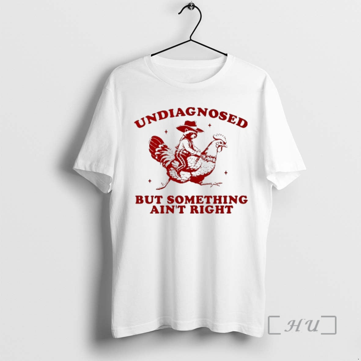 Officials Raccoon Riding Chicken Undiagnosed But Something Aint Right T-Shirts, Hoodie, Sweatshirt | PopFlextees.com