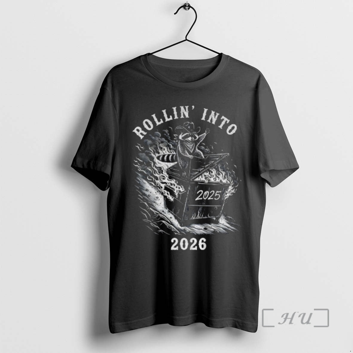 Officials Raccoon Rollin Into 2025 2026 T-Shirts, Hoodie, Sweatshirt | PopFlextees.com