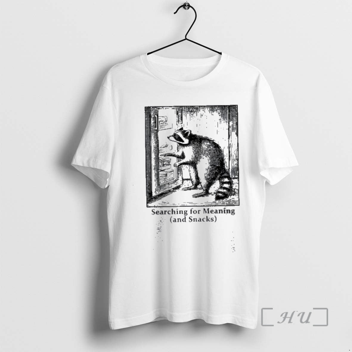 Officials Raccoon Searching For Meaning And Snacks T-Shirts, Hoodie, Sweatshirt | PopFlextees.com