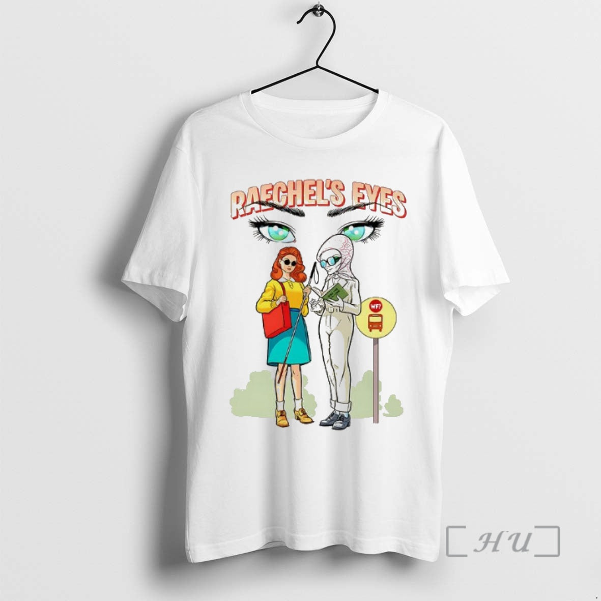 Officials Raechels Eyes Wait For The Bus Comic T-Shirts, Hoodie, Sweatshirt | PopFlextees.com
