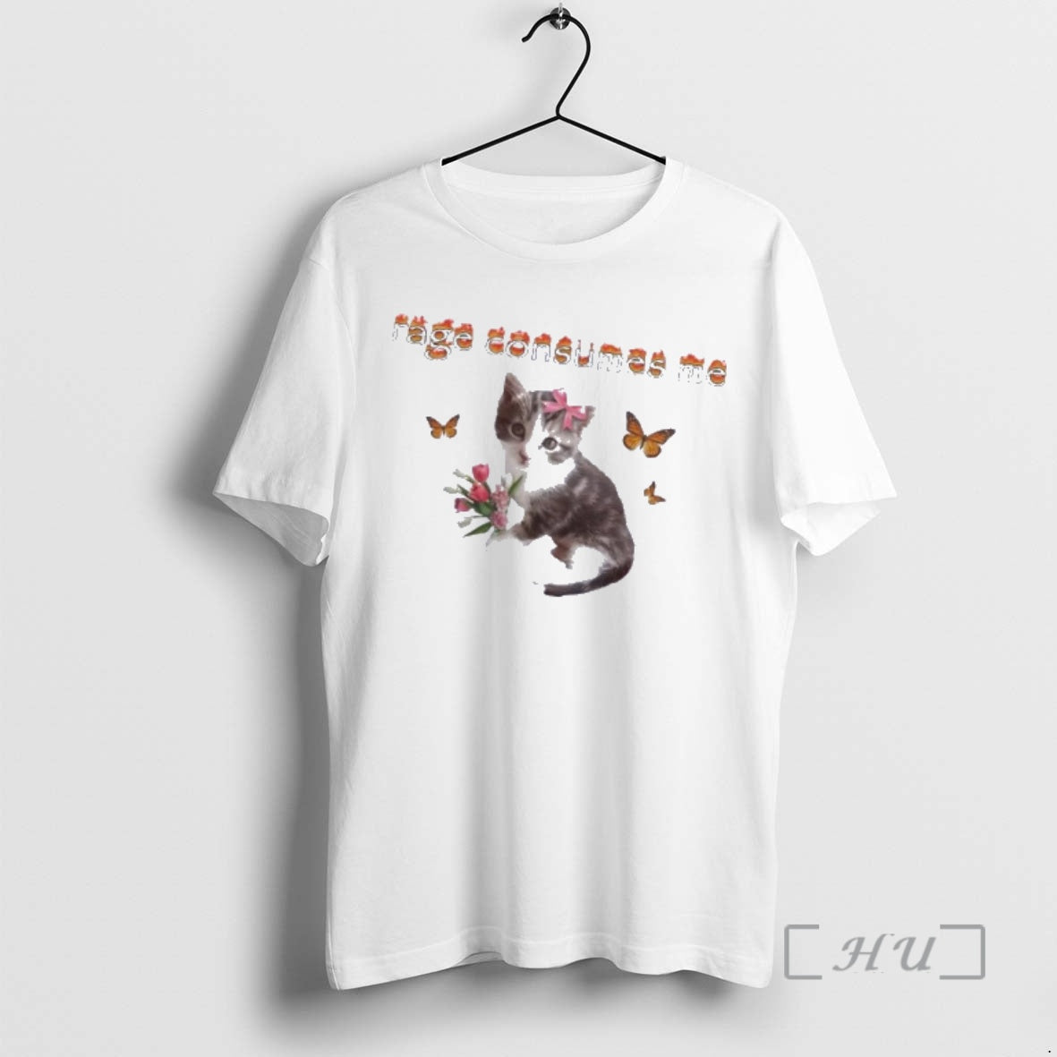 Officials Rage Consumes Me Cat Butterfly T-Shirts, Hoodie, Sweatshirt