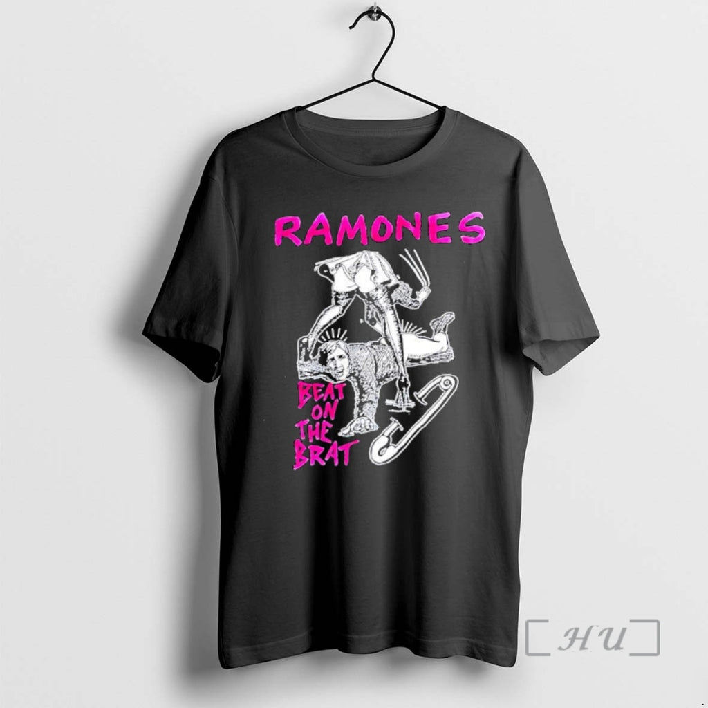 Officials Ramones Beat On The Brat T-Shirts, Hoodie, Sweatshirt | PopFlextees.com