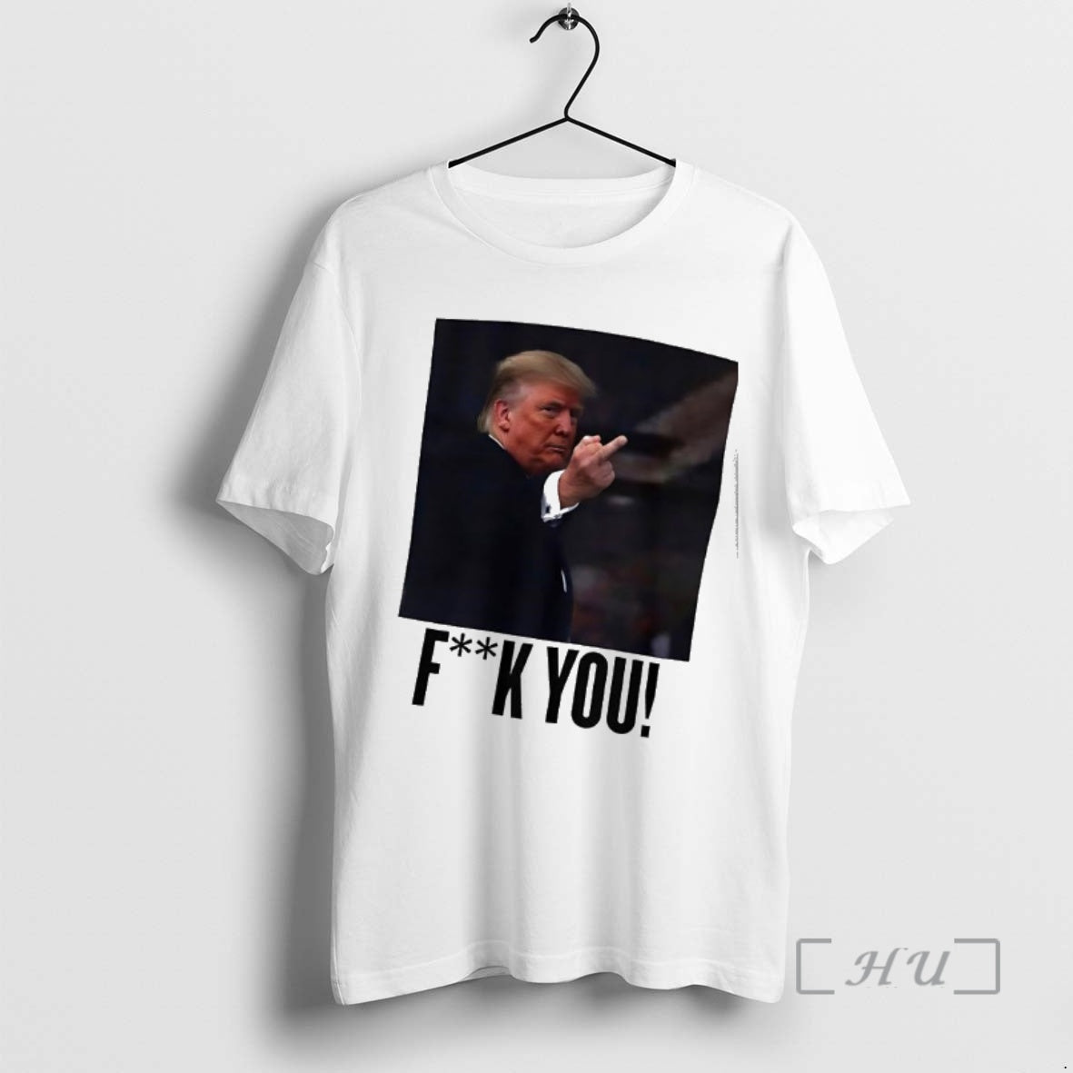 Officials Rare Donald Trump Middle Finger Fuck You Sarcastic T-Shirts, Hoodie, Sweatshirt | PopFlextees.com