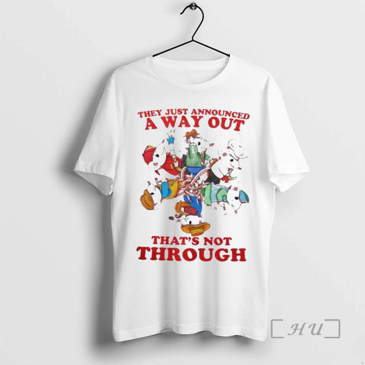 Officials Rat King They Just Announced A Way Out Thats Not Through Premium T Shirts Hoodie, Sweatshirt | PopFlextees.com