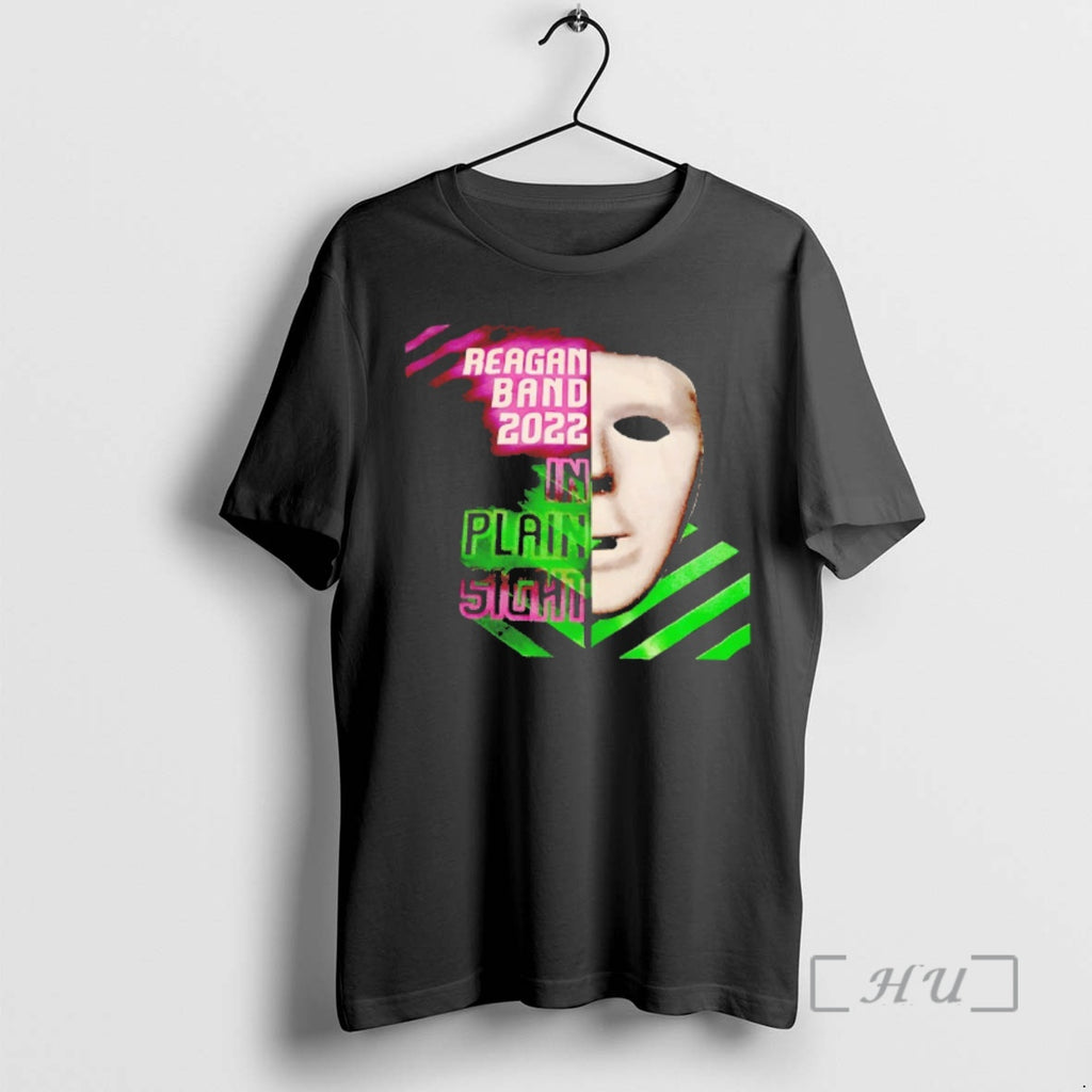 Officials Reagan Band 2022 In Plain Sight T-Shirts, Hoodie, Sweatshirt | PopFlextees.com