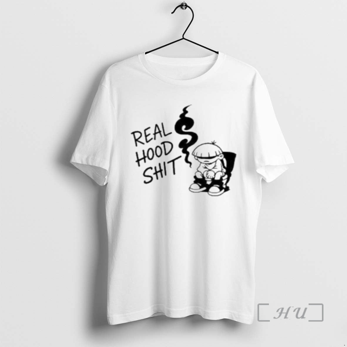 Officials Real Hood Shit Circle White T-Shirts, Hoodie, Sweatshirt | PopFlextees.com