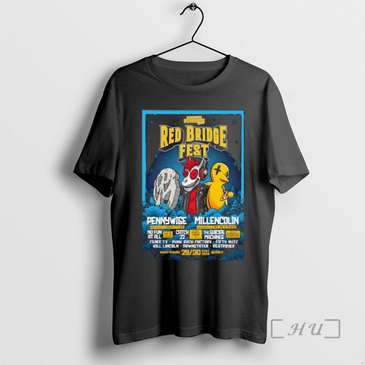 Officials Red Bridge Fest 5 29 5 30 2026 Quebec Canada Premium T Shirts Sweater Hoodie, Sweatshirt | PopFlextees.com