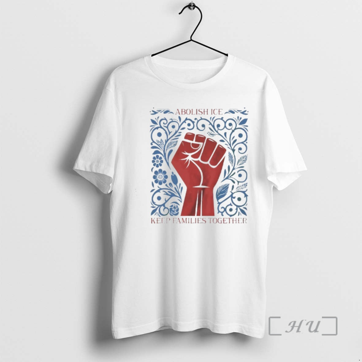 Officials Red Fist Abolish Ice Keep Families Together T-Shirts, Hoodie, Sweatshirt | PopFlextees.com