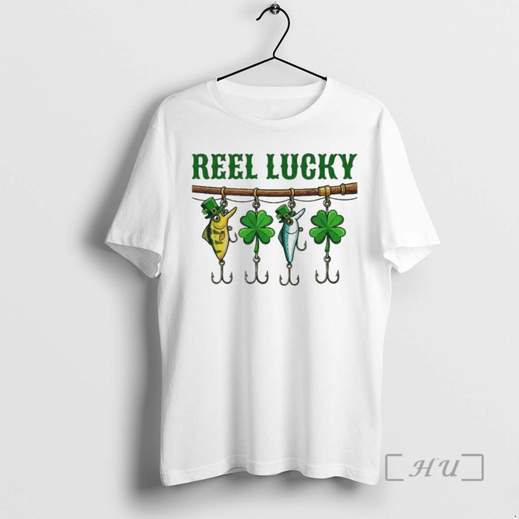 Officials Reel Lucky St Patricks Day Fishing T-Shirts, Hoodie, Sweatshirt | PopFlextees.com