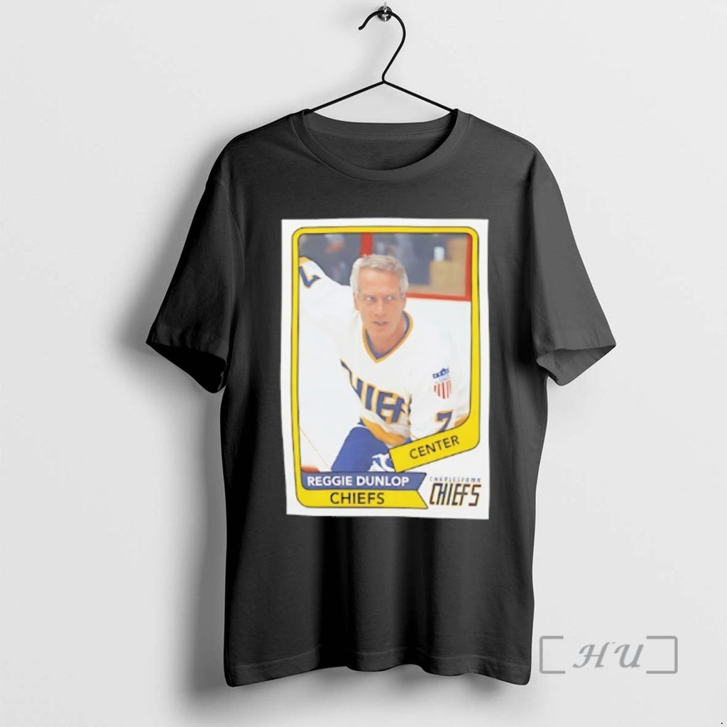 Officials Reggie Dunlop Hockey Card Movie Graphic T-Shirts, Hoodie, Sweatshirt | PopFlextees.com