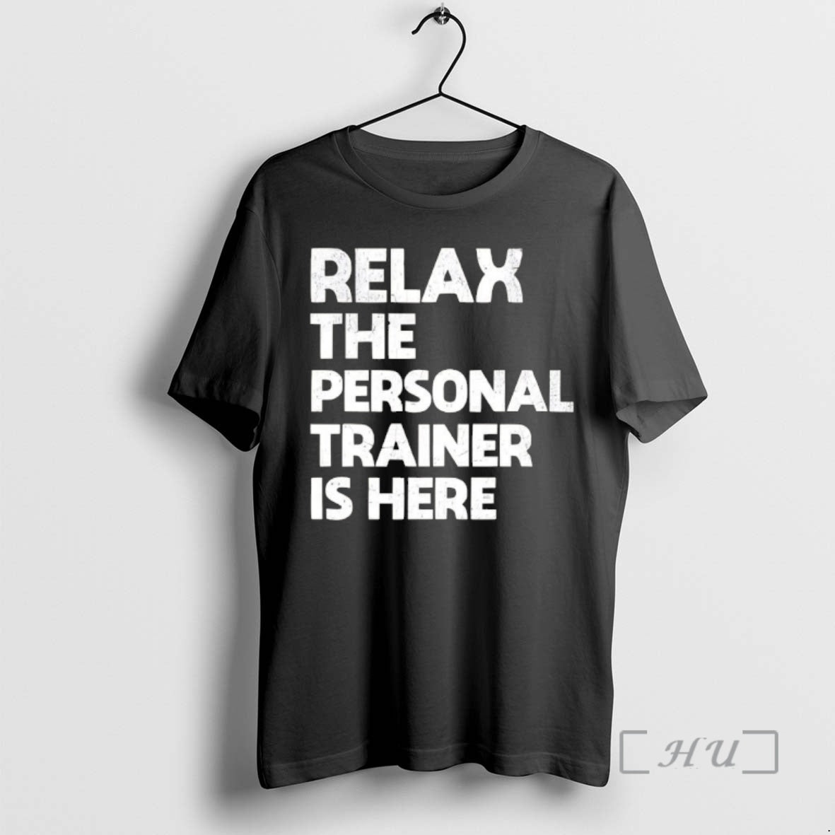 Officials Relax The Personal Trainer Is Here Text T-Shirts, Hoodie, Sweatshirt | PopFlextees.com