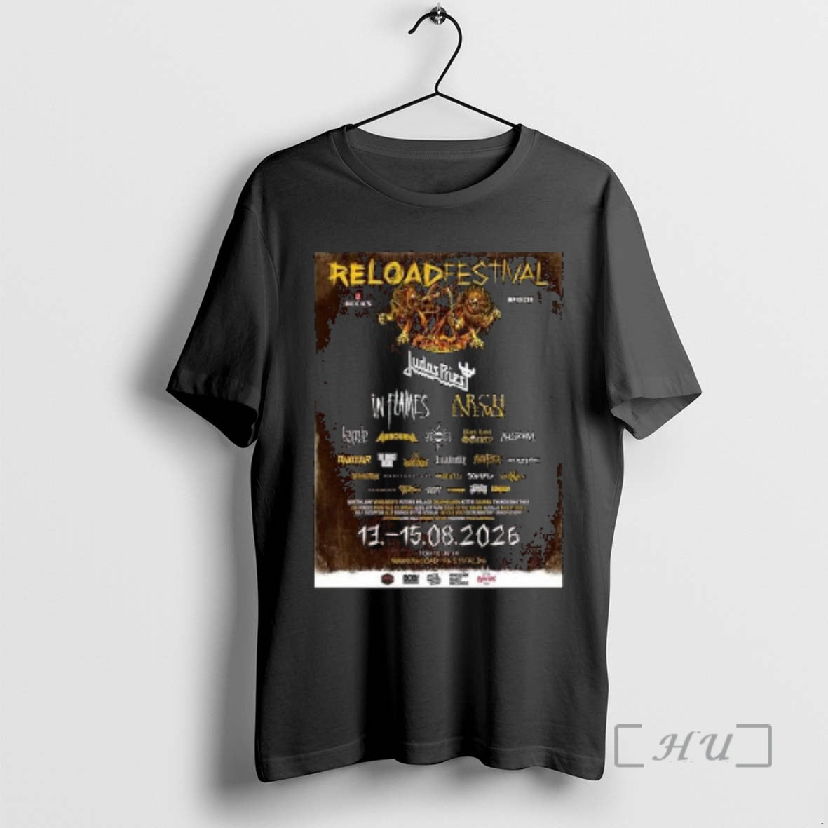 Officials Reloaded Festival Full Lineup In Sulingen Germany From August 13 To 15 2026 Circle T-Shirts, Hoodie, Sweatshirt