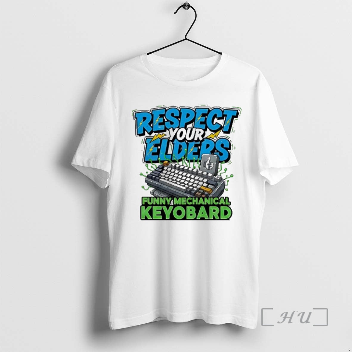 Officials Respect Your Elders Funny Mechanical Keyboard Nerd T-Shirts, Hoodie, Sweatshirt | PopFlextees.com