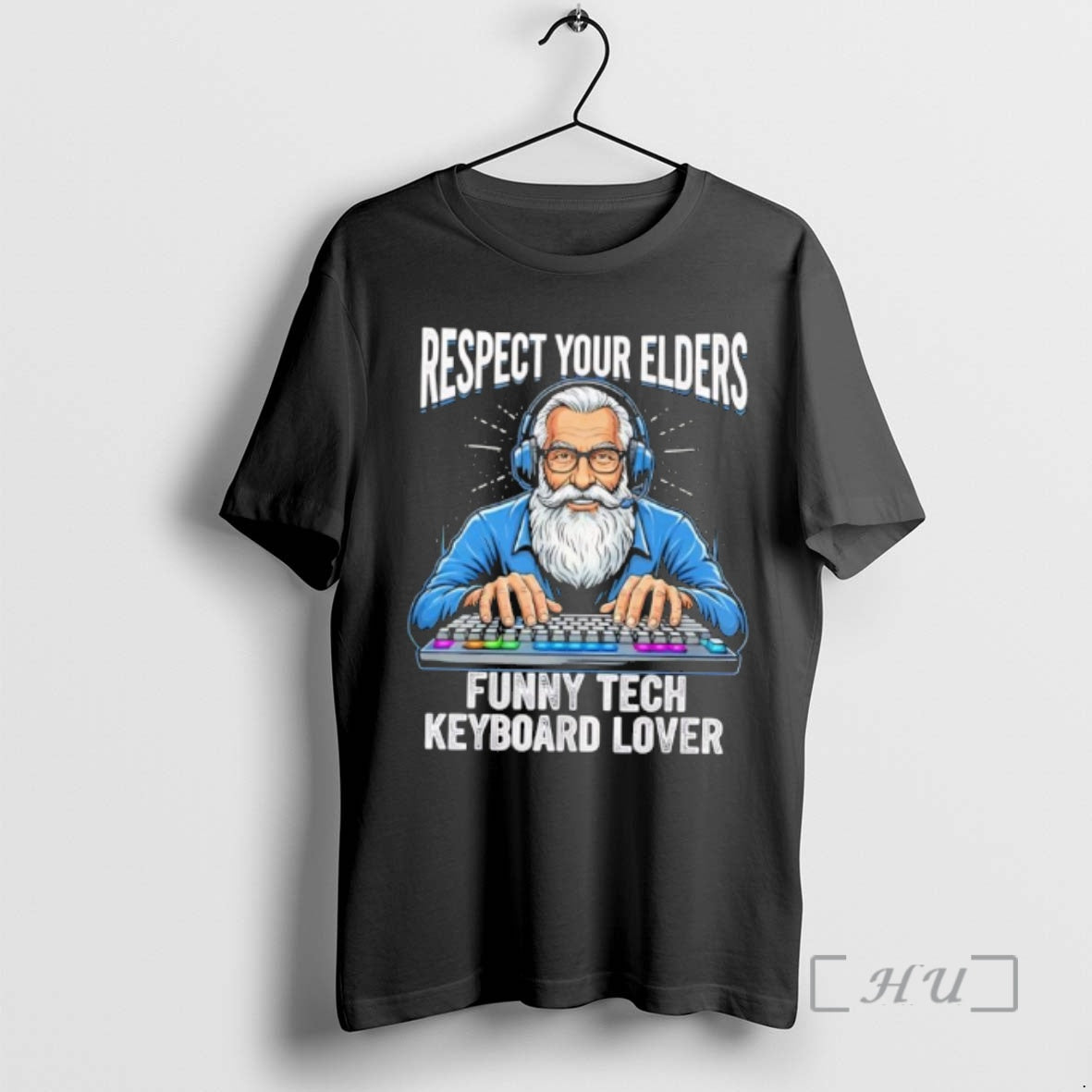 Officials Respect Your Elders Funny Tech Keyboard Lover T-Shirts, Hoodie, Sweatshirt | PopFlextees.com