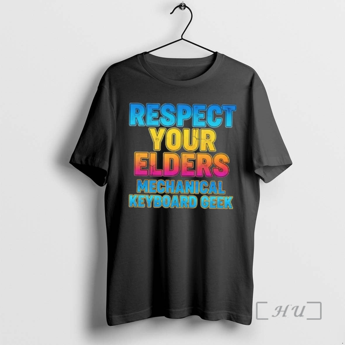 Officials Respect Your Elders Mechanical Keyboard Geek Funny T-Shirts, Hoodie, Sweatshirt | PopFlextees.com