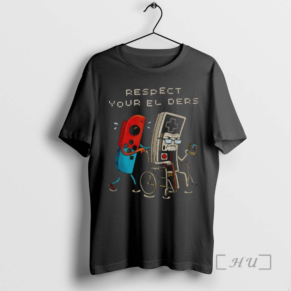 Officials Respect Your Elders Retro Gaming Funny T-Shirts, Hoodie, Sweatshirt | PopFlextees.com